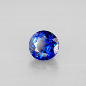 1.16 ct Blue Kyanite Stone, Natural Kyanite in Round Facet Shape for Sale
