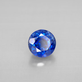 1.30 ct Blue Kyanite Stone, Natural Kyanite in Round Facet Shape for Sale