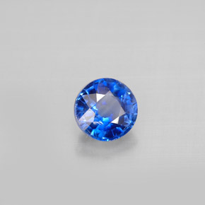 1.02 ct Blue Kyanite Stone, Natural Kyanite in Round Facet Shape for Sale