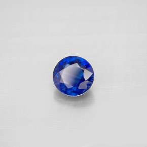 1.09 ct Blue Kyanite Stone, Natural Kyanite in Round Facet Shape for Sale
