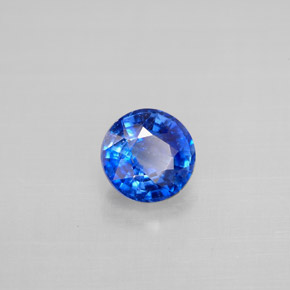 1.15 ct Blue Kyanite Stone, Natural Kyanite in Round Facet Shape for Sale