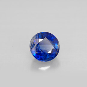 1.21 ct Blue Kyanite Stone, Natural Kyanite in Round Facet Shape for Sale
