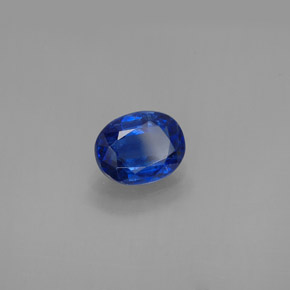 2.31 ct Blue Kyanite Stone, Natural Kyanite in Oval Facet Shape for Sale