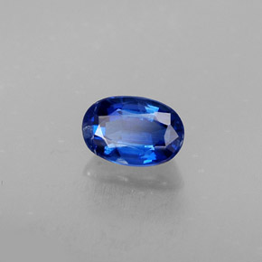 0.69 ct Blue Kyanite Stone, Natural Kyanite in Oval Facet Shape for Sale