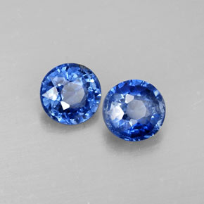 1.21 ct Blue Kyanite Stone, Natural Kyanite in Round Facet Shape for Sale