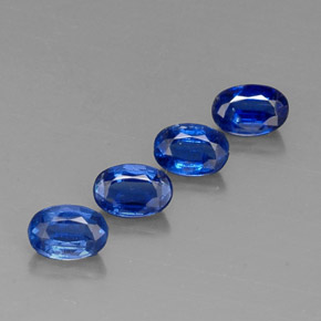 2.82 ct Blue Kyanite Stone, Natural Kyanite in Oval Facet Shape for Sale