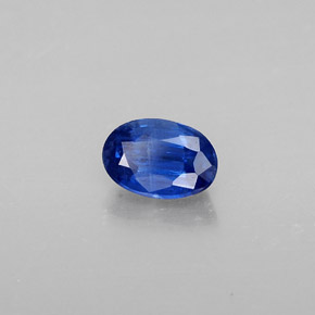 0.69 ct Blue Kyanite Stone, Natural Kyanite in Oval Facet Shape for Sale