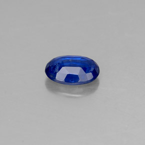 Kyanite Gemstone in 6.2 x 4.3 mm Size for Sale, Kyanite Stone in Deep Blue Color
