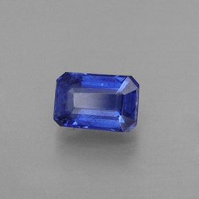 0.82 ct Blue Kyanite Stone, Natural Kyanite in Octagon Facet Shape for Sale