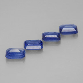 Kyanite Gemstone in 6 x 4 mm (calibrated) Size for Sale, Kyanite Stone in Blue Color