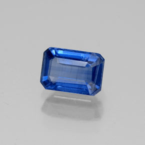 0.83 ct Blue Kyanite Stone, Natural Kyanite in Octagon Facet Shape for Sale