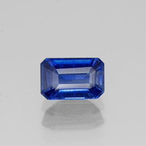 0.86 ct Blue Kyanite Gemstone, Kyanite Gem in Octagon Facet Shape for Sale.
