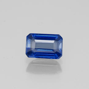 0.83 ct Blue Kyanite Gemstone, Kyanite Gem in Octagon Facet Shape for Sale.