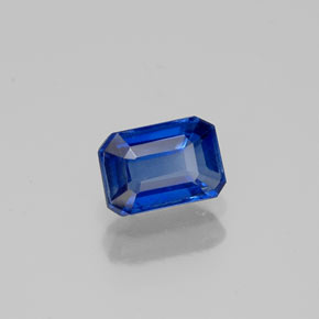 0.72 ct Blue Kyanite Stone, Natural Kyanite in Octagon Facet Shape for Sale