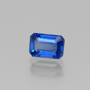 0.75 ct Blue Kyanite Stone, Natural Kyanite in Octagon Facet Shape for Sale