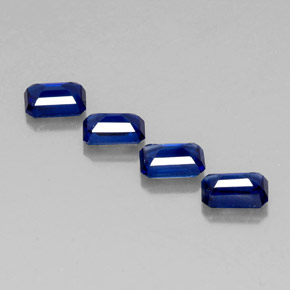 Kyanite Gemstone in 6 x 4 mm (calibrated) Size for Sale, Kyanite Stone in Deep Blue Color
