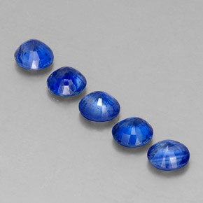 Kyanite Gemstone in 5 mm (calibrated) Size for Sale, Kyanite Stone in Blue Color
