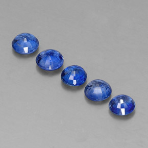 Kyanite Gemstone in 5 mm (calibrated) Size for Sale, Kyanite Stone in Blue Color