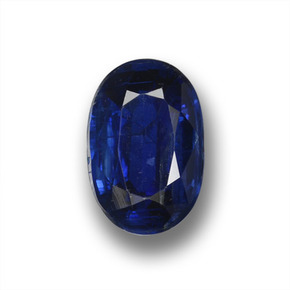 1.2ct Oval Facet Deep Blue Kyanite for sale thumb image of 1.2ct Oval Facet Deep Blue Kyanite (ID: 459112)