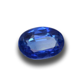 1.19 ct Blue Kyanite Stone, Natural Kyanite in Oval Facet Shape for Sale