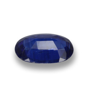 Kyanite Gemstone in 7.7 x 5.4 mm Size for Sale, Kyanite Stone in Deep Blue Color