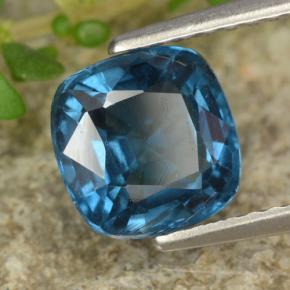 2.04 ct Blue Kyanite Stone, Natural Kyanite in Cushion-Cut Shape for Sale