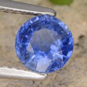 0.98 ct Blue Kyanite Stone, Natural Kyanite in Round Facet Shape for Sale