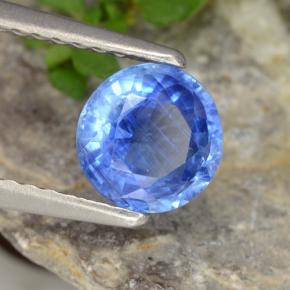 1.05 ct Blue Kyanite Stone, Natural Kyanite in Round Facet Shape for Sale