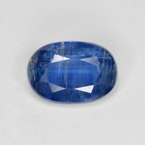 1.4ct Oval Facet Blue Kyanite for sale thumb image of 1.4ct Oval Facet Blue Kyanite (ID: 481417)