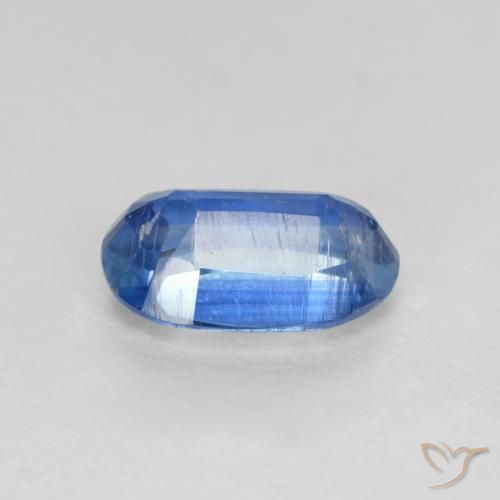 Kyanite Gemstone in 7.5 x 5 mm Size for Sale, Kyanite Stone in Dark Blue Color