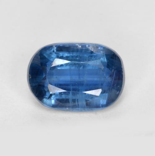 Navy Blue Кианит Камень - 1.2ct Фасетный Овал (ID: 481423)