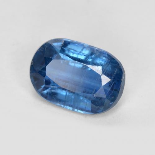 1.18 ct Blue Kyanite Stone, Natural Kyanite in Oval Facet Shape for Sale