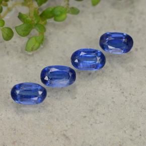 1.57 ctw Blue Kyanite Stones, Natural Kyanite in Oval Facet Shape for Sale