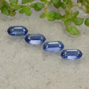 Kyanite Gemstones in 5.3 x 3.3 mm Size for Sale, Kyanite Stones in Deep Blue Color