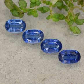 2.60 ctw Blue Kyanite Gemstones, Kyanite Gems in Oval Facet Shape for Sale.