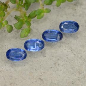 1.50 ctw Blue Kyanite Stones, Natural Kyanite in Oval Facet Shape for Sale