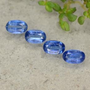 1.72 ctw Blue Kyanite Gemstones, Kyanite Gems in Oval Facet Shape for Sale.