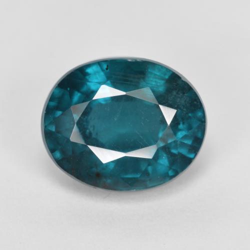 4.2ct Oval Facet Bluish Green Kyanite for sale thumb image of 4.2ct Oval Facet Bluish Green Kyanite (ID: 488892)