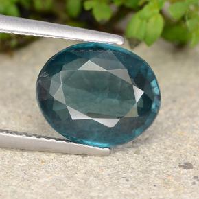 4.1ct Oval Facet Bluish Green Kyanite for sale thumb image of 4.1ct Oval Facet Bluish Green Kyanite (ID: 488893)