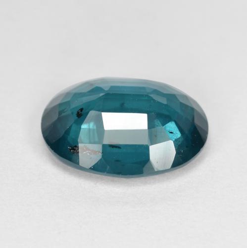 Kyanite Gemstone in 11 x 9 mm (calibrated) Size for Sale, Kyanite Stone in Deep Blue Green Color