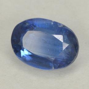 1.12 ct Blue Kyanite Stone, Natural Kyanite in Oval Facet Shape for Sale