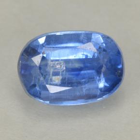 1.3ct Oval Facet Blue Kyanite Gem for sale 1.3ct Oval Facet Blue Kyanite Gem (ID: 499456)