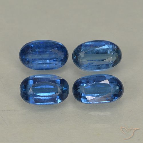 1.52ctw Natural Deep Blue Kyanite, Oval, VS-SI