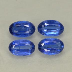 tiefblau Kyanit Edelstein - 0.4ct Oval facettiert (ID: 499568)