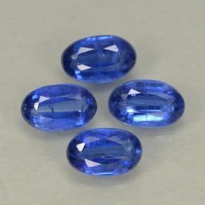 1.40 ctw Blue Kyanite Stones, Natural Kyanite in Oval Facet Shape for Sale