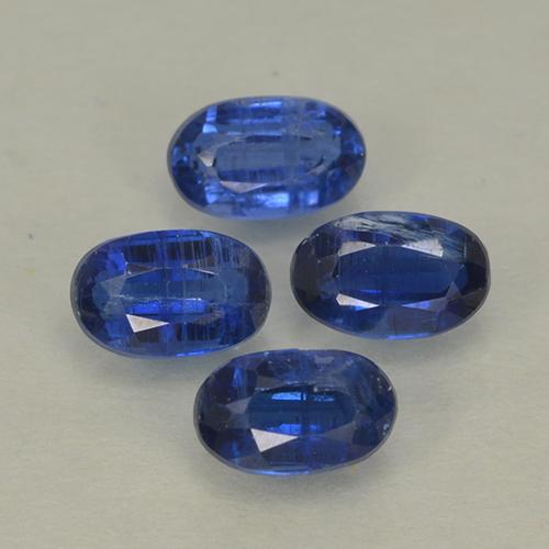 1.44 ctw Blue Kyanite Stones, Natural Kyanite in Oval Facet Shape for Sale