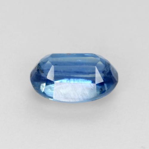 Kyanite Gemstone in 6.3 x 4.3 mm Size for Sale, Kyanite Stone in Bright Navy Blue Color