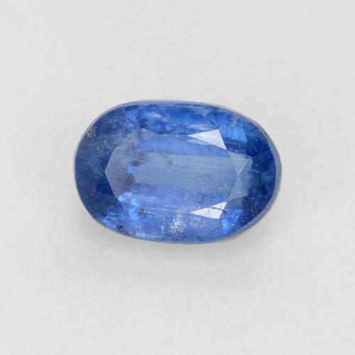 0.82 ct Blue Kyanite Stone, Natural Kyanite in Oval Facet Shape for Sale