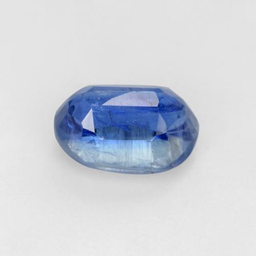 Kyanite Gemstone in 6.3 x 4.3 mm Size for Sale, Kyanite Stone in Bright Navy Blue Color
