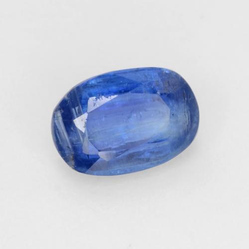 0.75 ct Blue Kyanite Stone, Natural Kyanite in Oval Facet Shape for Sale